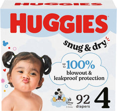 Huggies Snug & Dry Size 4 - 92 count