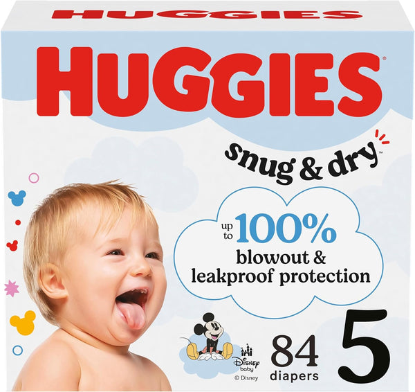 Huggies Snug & Dry Size 5 - 84 count