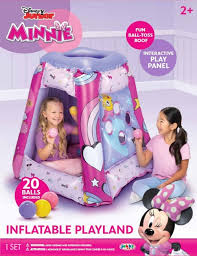 Minnie Inflatable Ball pit with 20 soft balls
