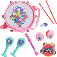 Peppa Pig 10 piece drum set