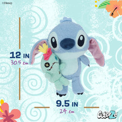 Disney Baby Stitch Collectible Plush Stuffed Animal Baby Toy