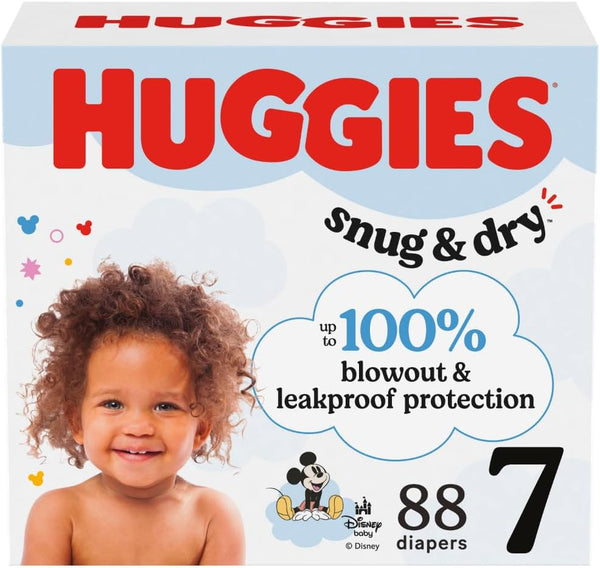 Huggies Snug & Dry Size 7 - 88 count