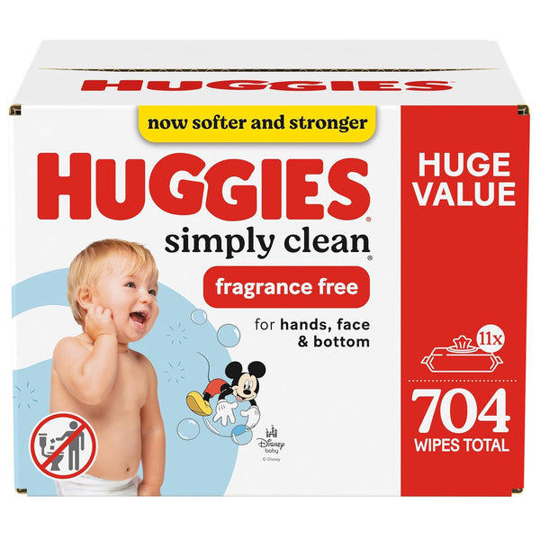 Huggies Simply Clean - 704 count